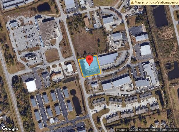  4540 Technology Dr, Wilmington, NC Parcel Map