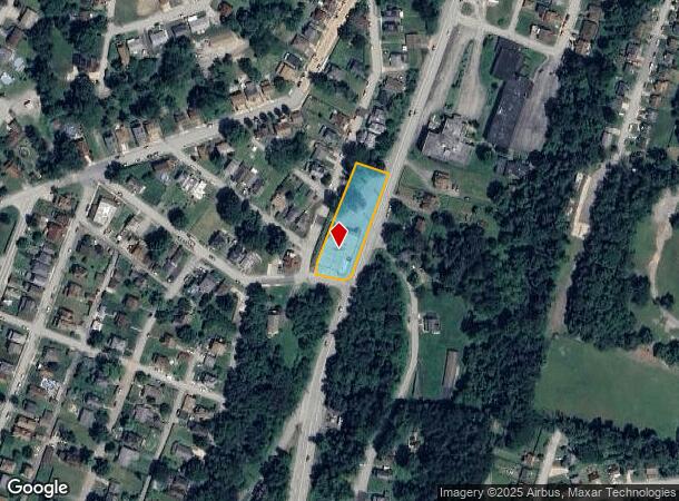  1350 5Th Ave, East Mc Keesport, PA Parcel Map