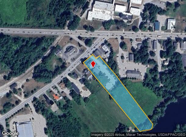  25 W Main St, Conway, NH Parcel Map