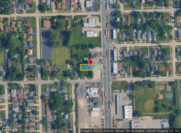  7214 W 75Th St, Bridgeview, IL Parcel Map