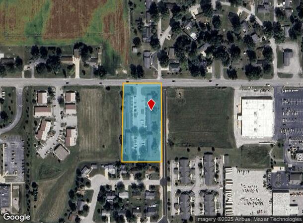  320 W Dustman Rd, Bluffton, IN Parcel Map