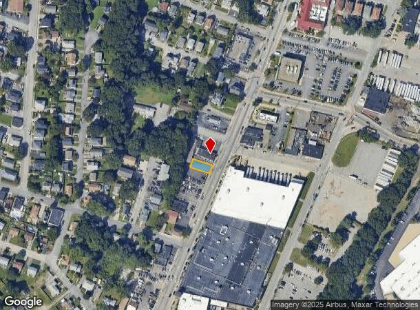  1125 Cranston St, Cranston, RI Parcel Map