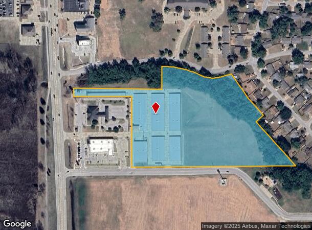  13457 S Memorial Dr, Bixby, OK Parcel Map