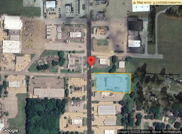  2110 N Washington St, Forrest City, AR Parcel Map