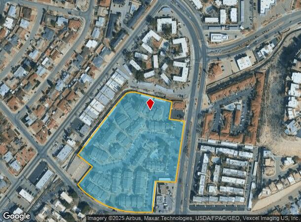 345 Shadow Mountain Dr, El Paso, TX Parcel Map