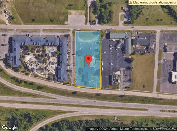  833 N Frontage Rd, Wisconsin Dells, WI Parcel Map