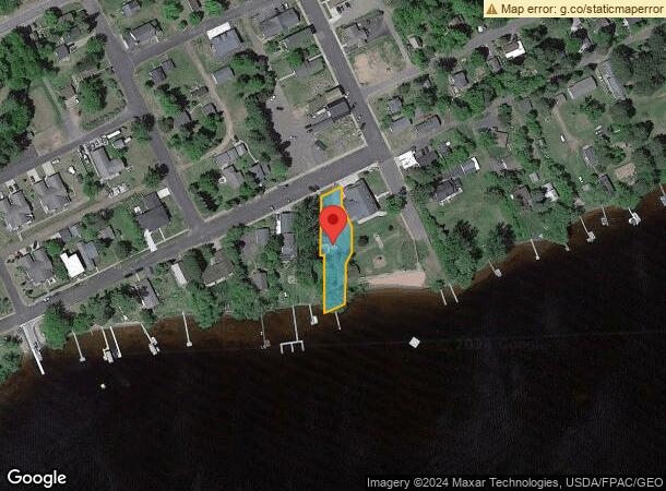  11590 E Waterfront Dr, Lake Nebagamon, WI Parcel Map