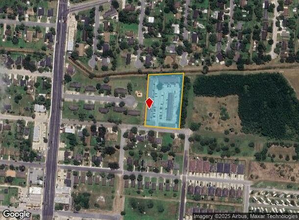 209 E 1St St, Los Fresnos, TX Parcel Map