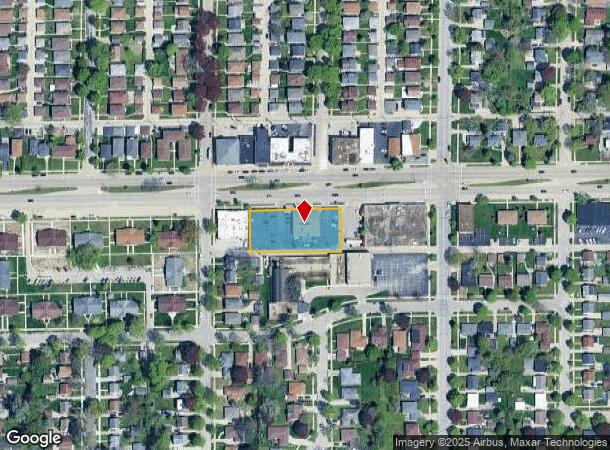  8411 W Capitol Dr, Milwaukee, WI Parcel Map
