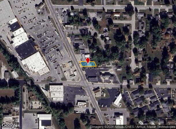  911 N Main St, Monticello, IN Parcel Map