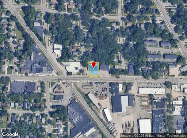  1205 Burton St Se, Grand Rapids, MI Parcel Map