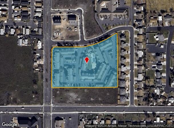  Nw Sunburst Ct, Moses Lake, WA Parcel Map