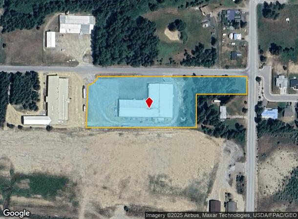 106 Shannon Ln, Priest River, ID Parcel Map