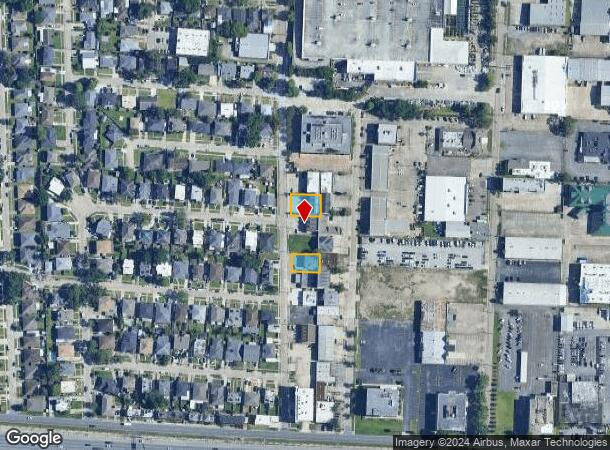  2901 Division St, Metairie, LA Parcel Map