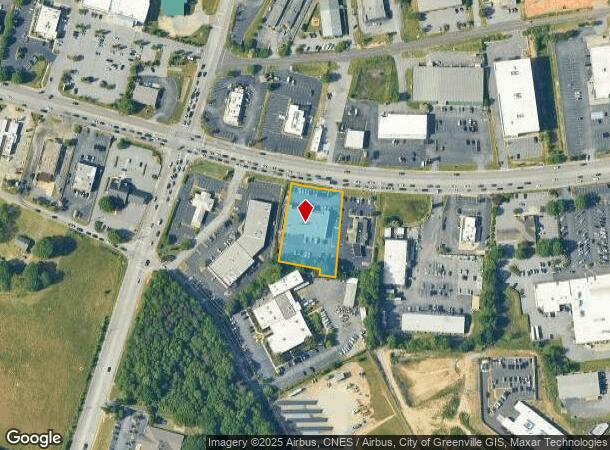  1618 Woodruff Rd, Greenville, SC Parcel Map