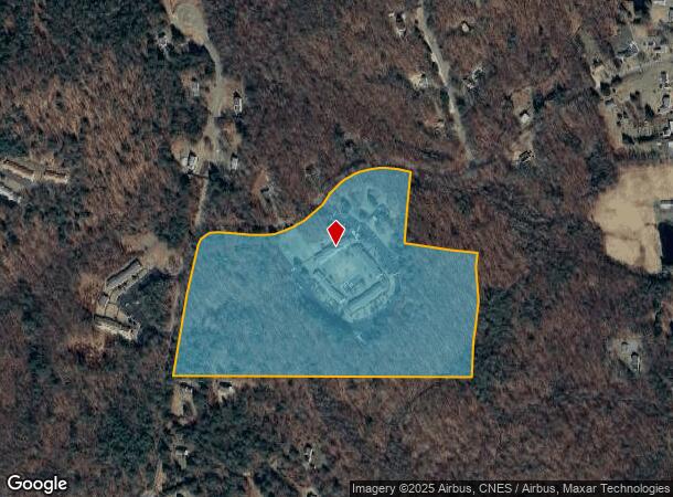43 Burt Latham Rd, Willington, CT Parcel Map
