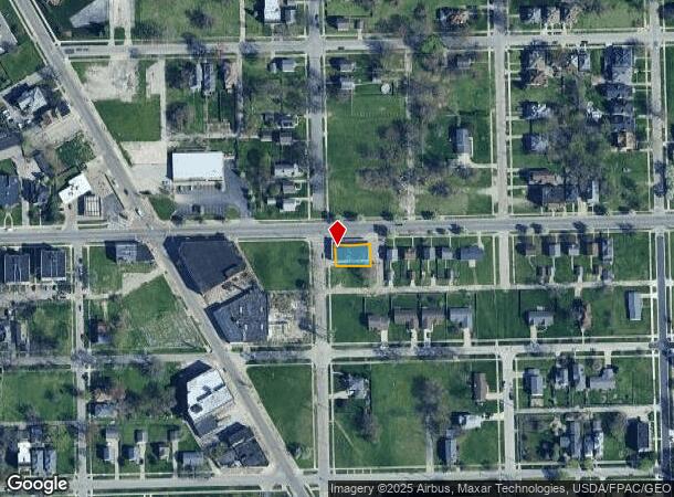 241 W Bancroft St, Toledo, OH Parcel Map