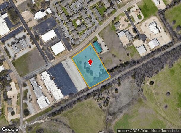 1800 Central Park Dr, Woodway, TX Parcel Map