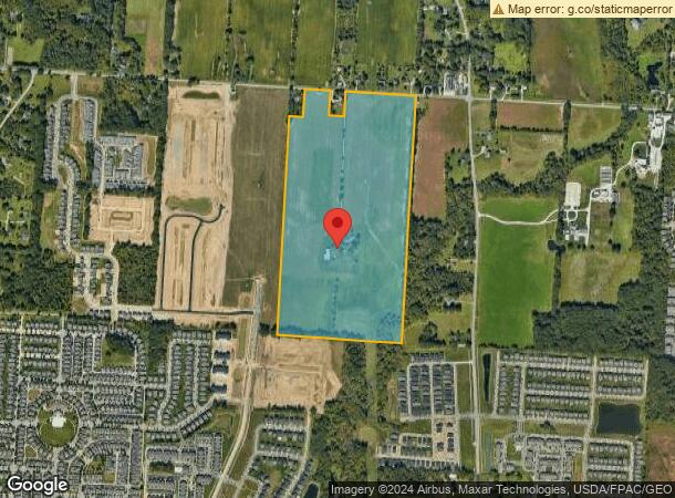  5481 E Walnut St, Westerville, OH Parcel Map