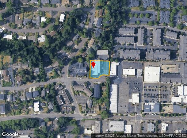  6626 Ne 182Nd St, Kenmore, WA Parcel Map