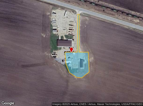 1129 Highway 30, Wheatland, IA Parcel Map