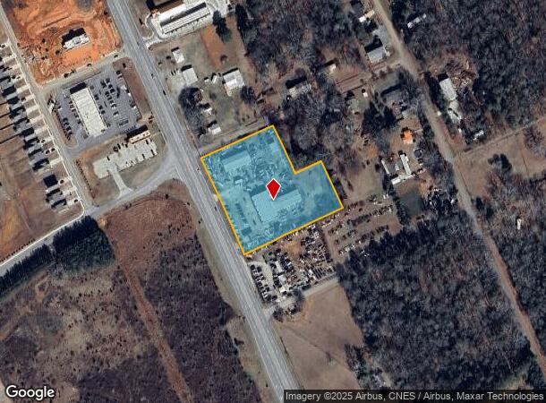  7454 Highway 76, Pendleton, SC Parcel Map