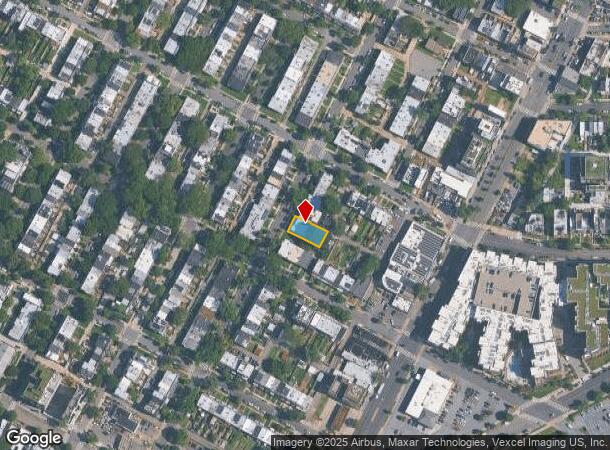 1309 Holbrook St Ne, Washington, DC Parcel Map