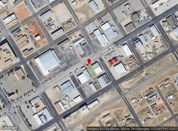 312 E 2Nd St, Odessa, TX Parcel Map