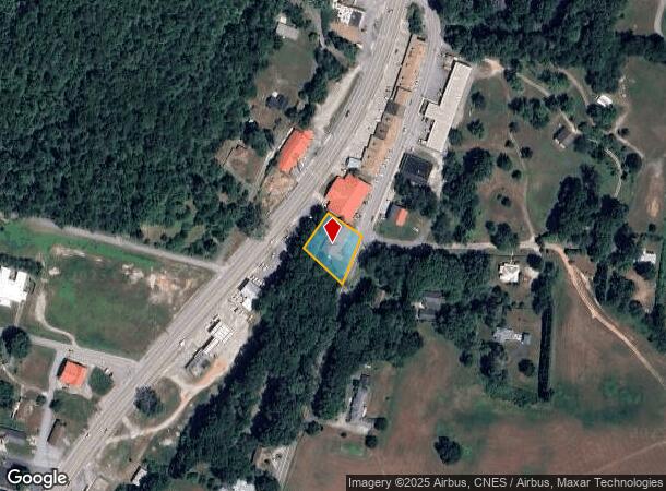 1093 Franklin St, Dillard, GA Parcel Map