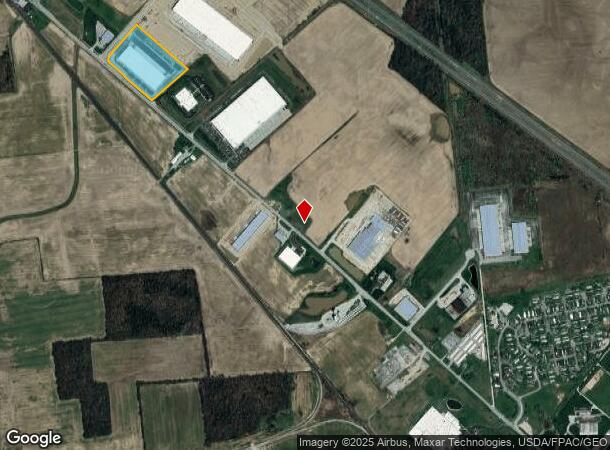  14658 Industrial Pkwy, Marysville, OH Parcel Map