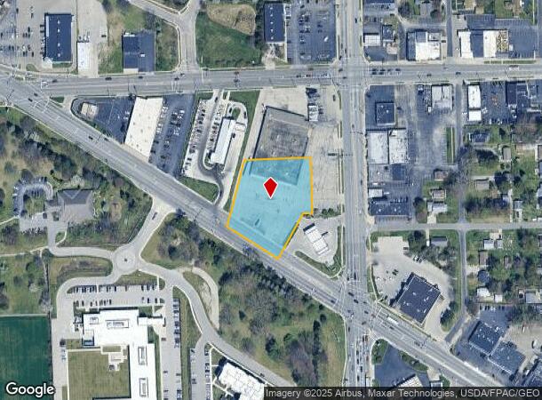  4634 Monroe St, Toledo, OH Parcel Map