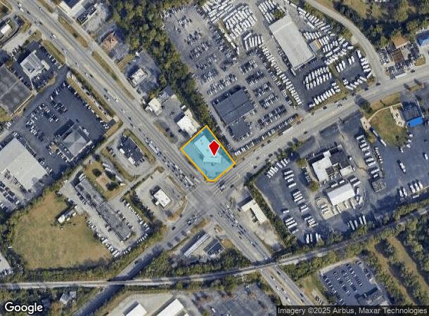  1601 N Broadway, Lexington, KY Parcel Map