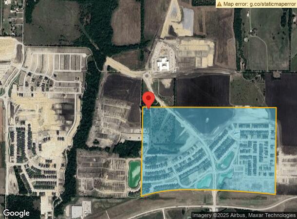  9047 County Road 92, Celina, TX Parcel Map