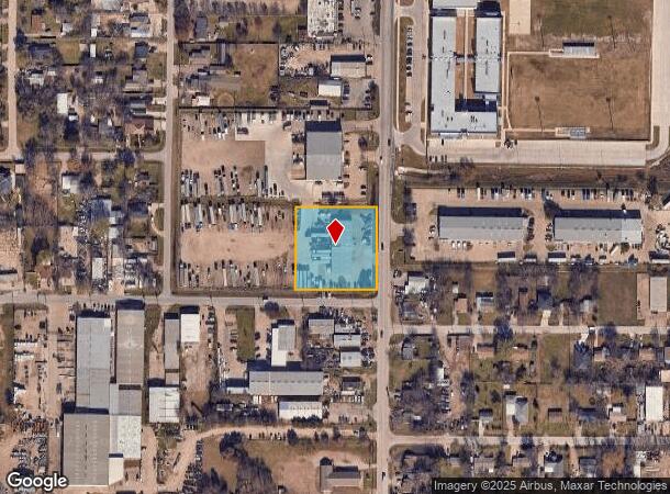 1705 S Peachtree Rd, Balch Springs, TX Parcel Map
