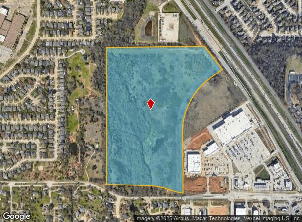 5451 W Sublett Rd, Arlington, TX Parcel Map