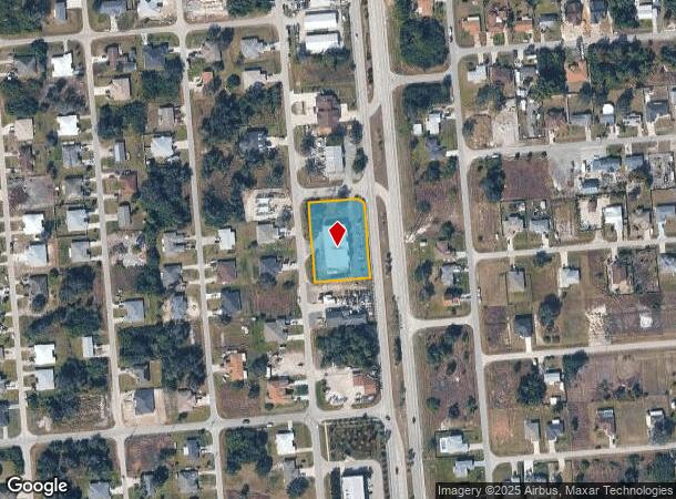 322 Gunnery Rd S, Lehigh Acres, FL Parcel Map
