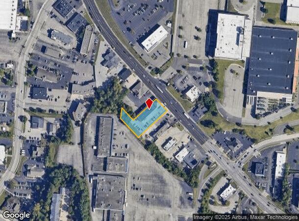  6293 Glenway Ave, Cincinnati, OH Parcel Map