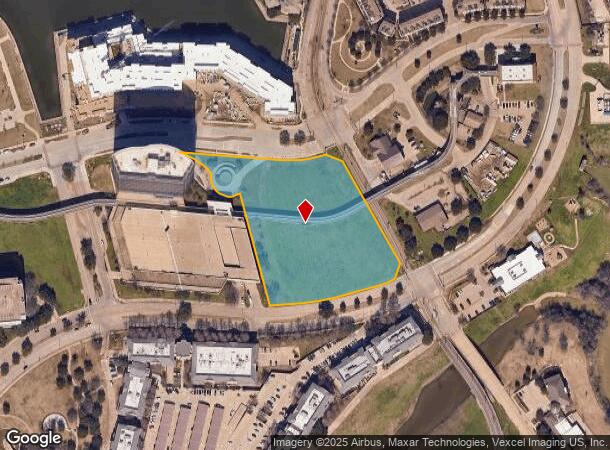  602 Las Colinas Blvd E, Irving, TX Parcel Map