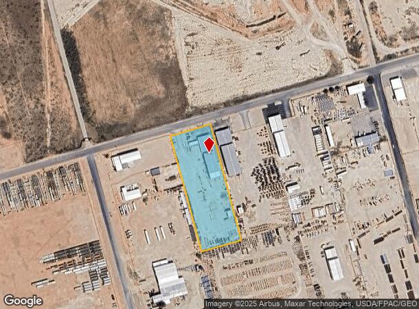 122 W County Road 122 Ln W, Midland, TX Parcel Map