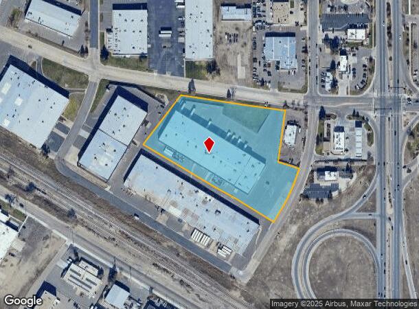 2100 W Midway Blvd, Broomfield, CO Parcel Map