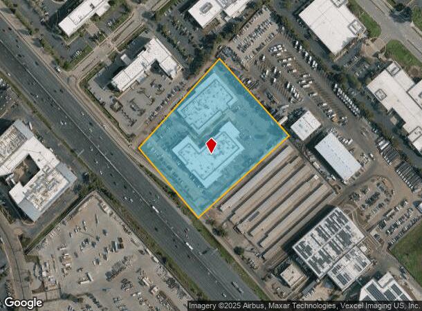  75 Shoreway Rd, San Carlos, CA Parcel Map