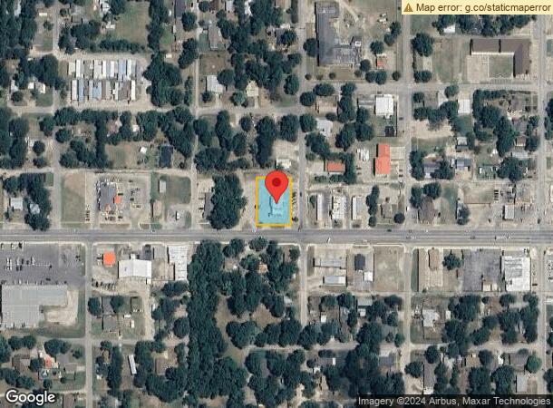  1400 W Broadway Ave, Sulphur, OK Parcel Map