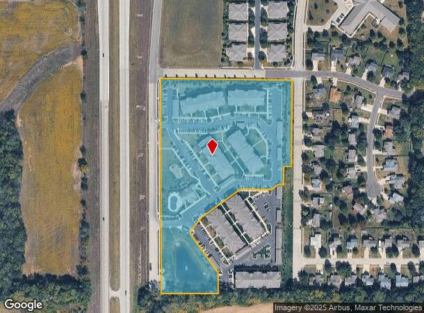 22650 S Harrison St, Spring Hill, KS Parcel Map