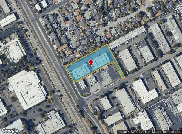  3491 Lafayette St, Santa Clara, CA Parcel Map