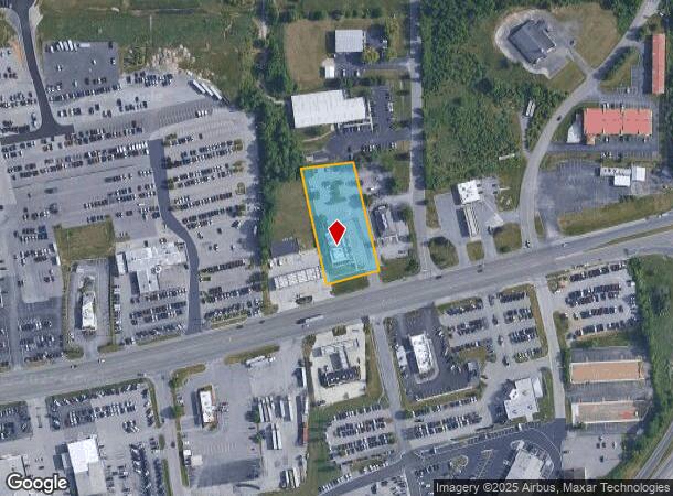  2380 Roanoke St, Christiansburg, VA Parcel Map