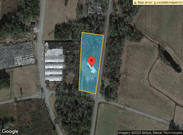  1212 S Walnut St, Fairmont, NC Parcel Map