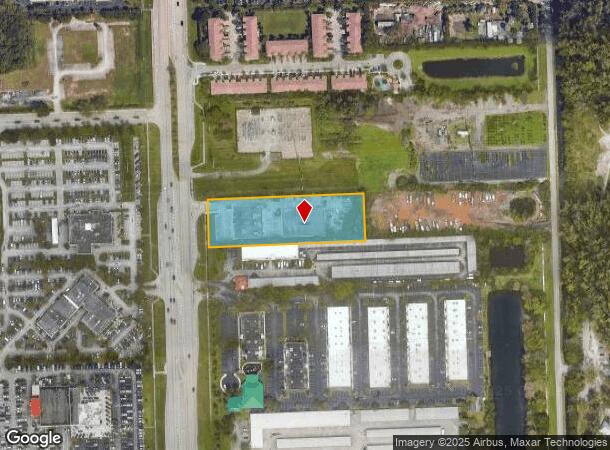  5360 S University Dr, Davie, FL Parcel Map