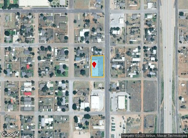 403 Avenue D, Abernathy, TX Parcel Map