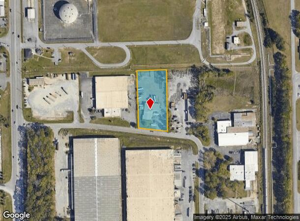 911 Commerce Cir, Hanahan, SC Parcel Map