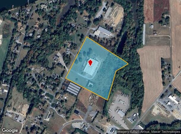 5455 Moose Lodge Rd, Cambridge, MD Parcel Map